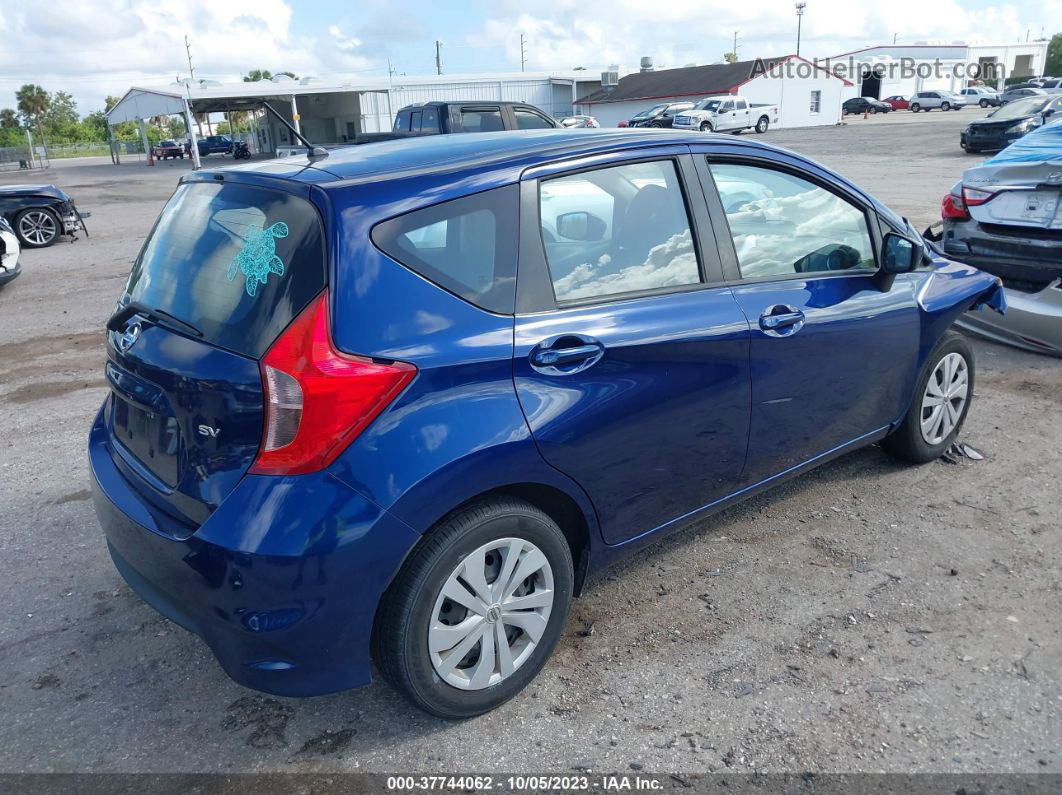 2019 Nissan Versa Note Sv Синий vin: 3N1CE2CP9KL357527