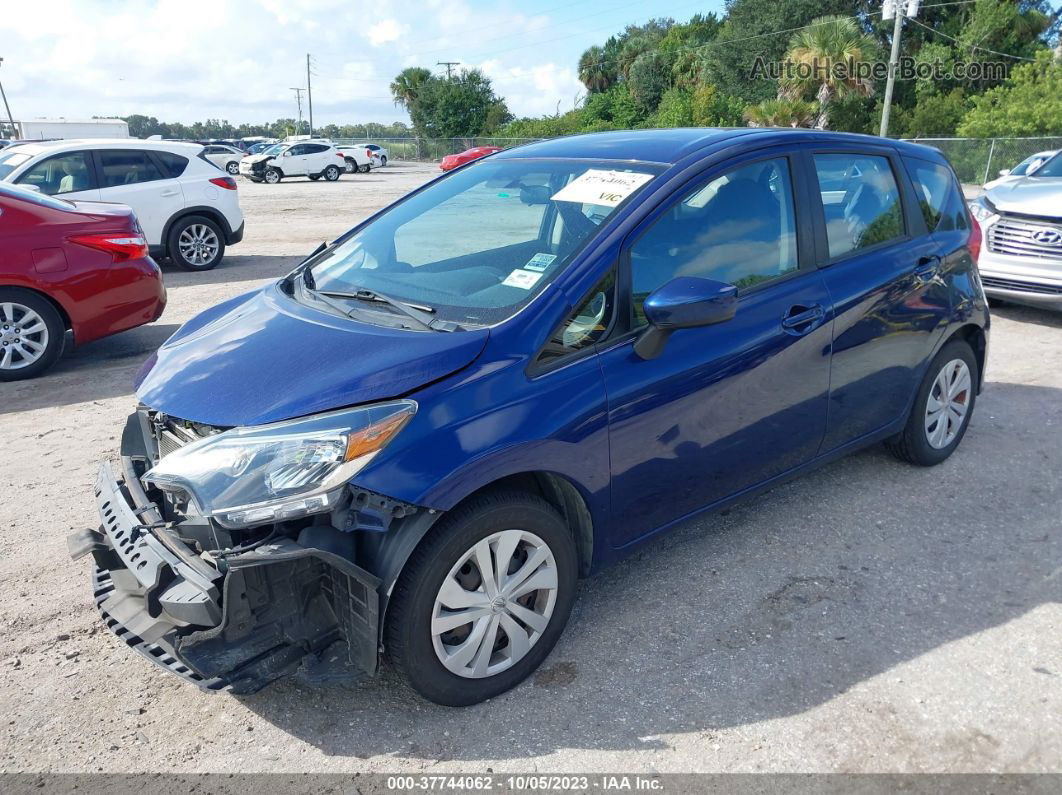 2019 Nissan Versa Note Sv Синий vin: 3N1CE2CP9KL357527