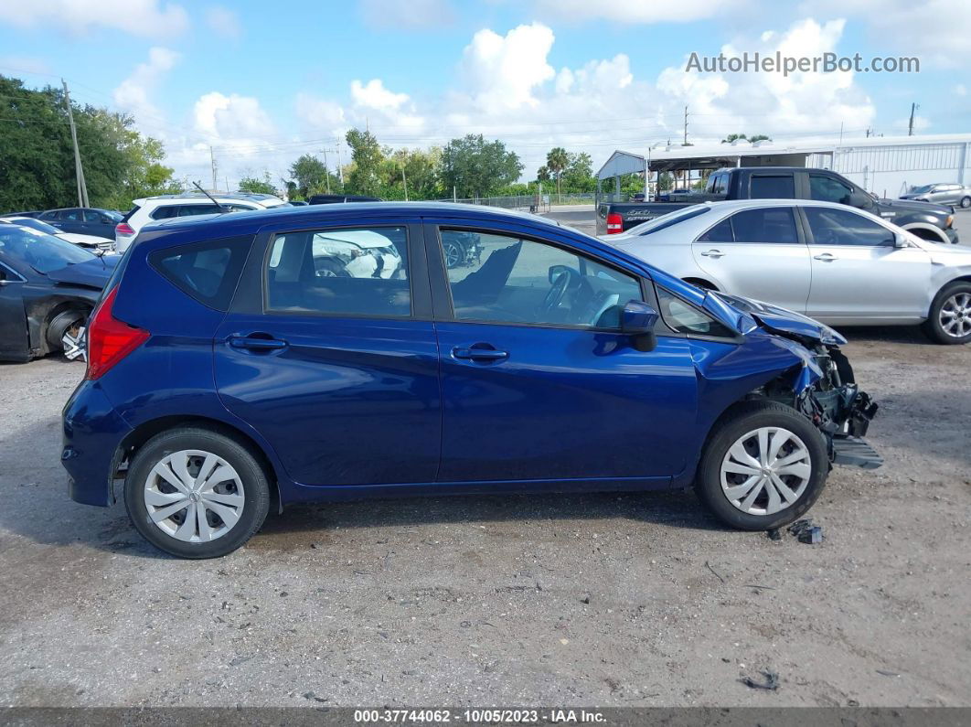 2019 Nissan Versa Note Sv Синий vin: 3N1CE2CP9KL357527