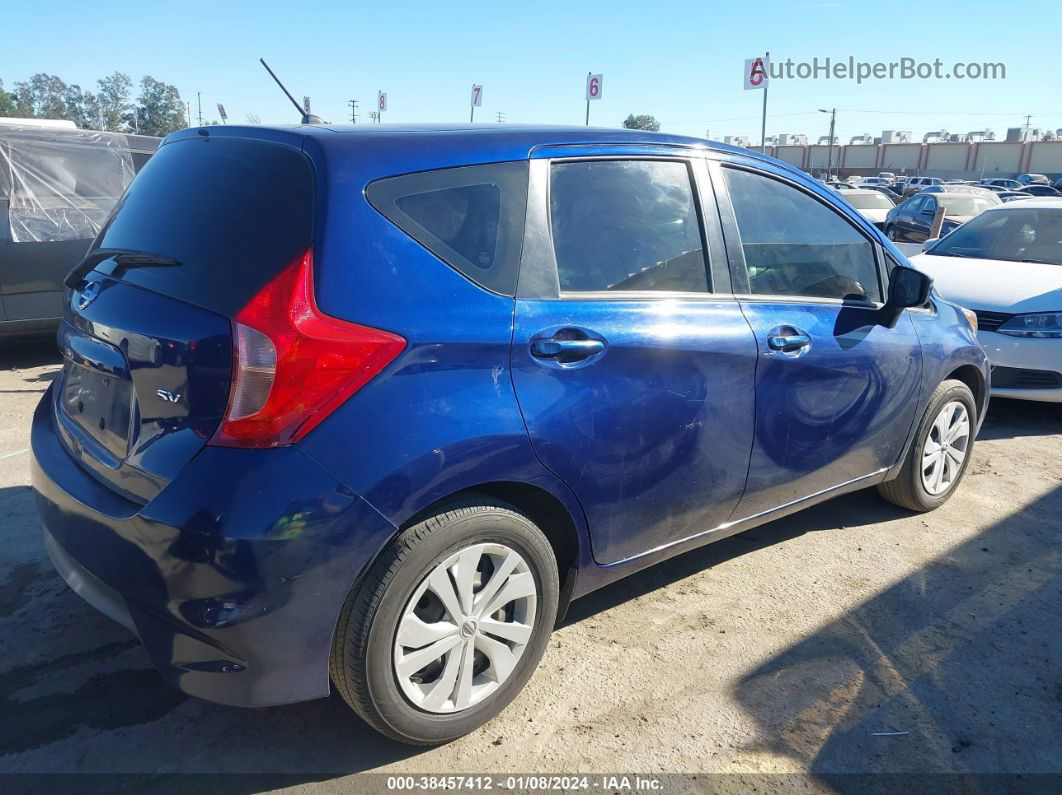 2019 Nissan Versa Note Sv Синий vin: 3N1CE2CP9KL358161