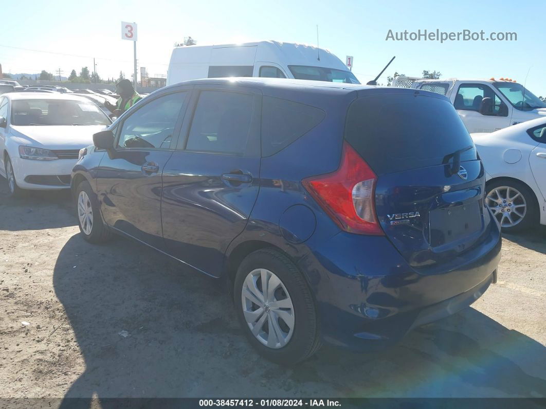 2019 Nissan Versa Note Sv Синий vin: 3N1CE2CP9KL358161