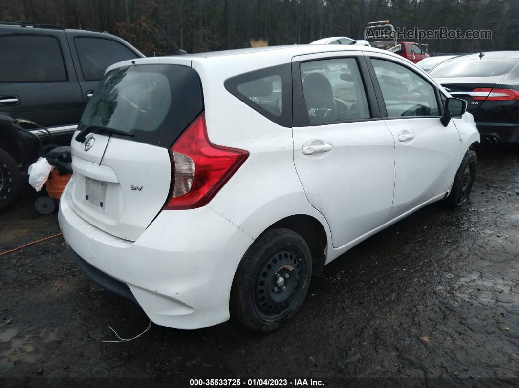 2019 Nissan Versa Note Sv White vin: 3N1CE2CP9KL365885