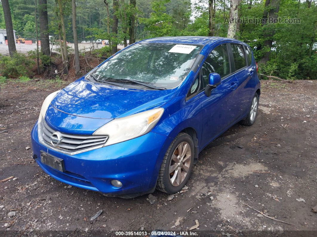 2014 Nissan Versa Note Sv Blue vin: 3N1CE2CPXEL355113