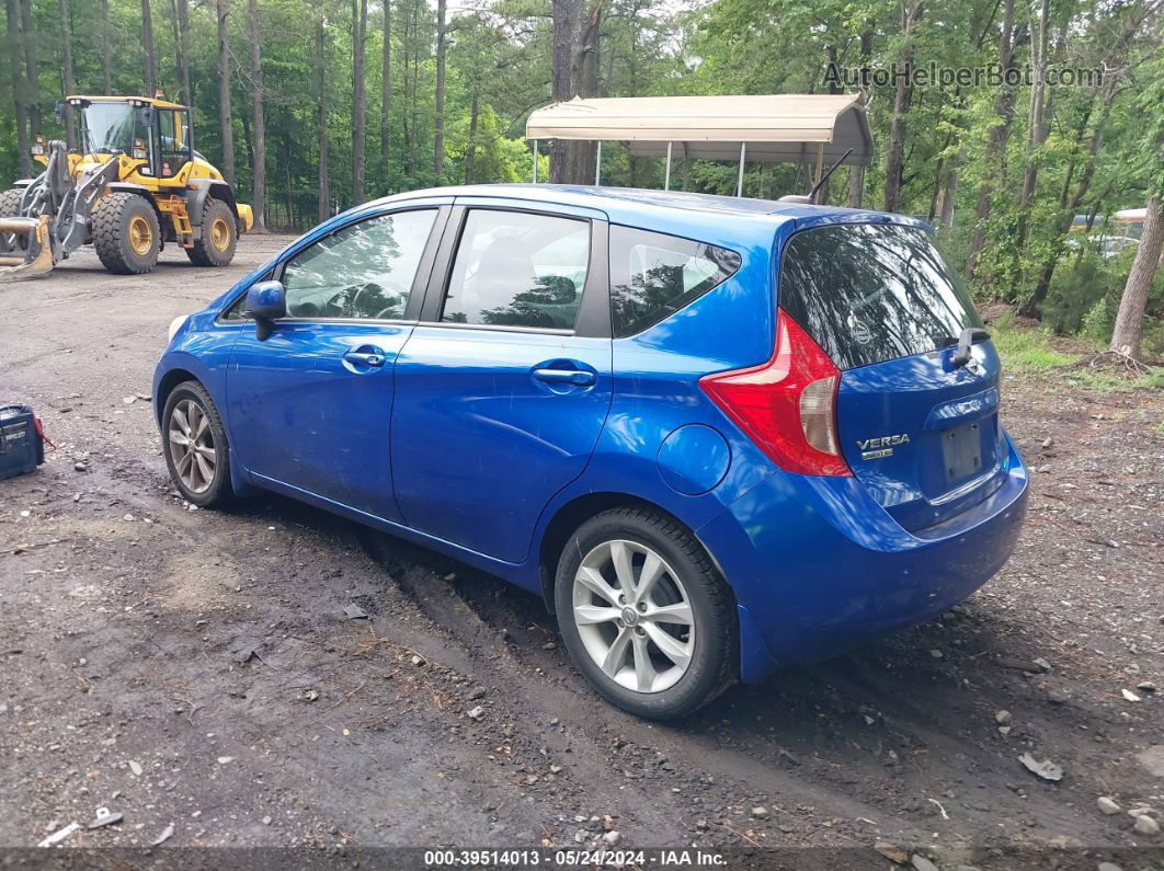 2014 Nissan Versa Note Sv Blue vin: 3N1CE2CPXEL355113