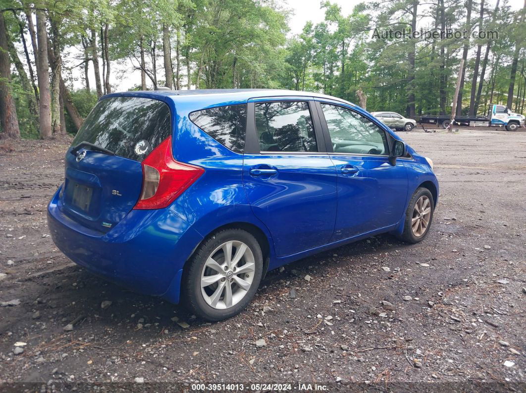 2014 Nissan Versa Note Sv Blue vin: 3N1CE2CPXEL355113