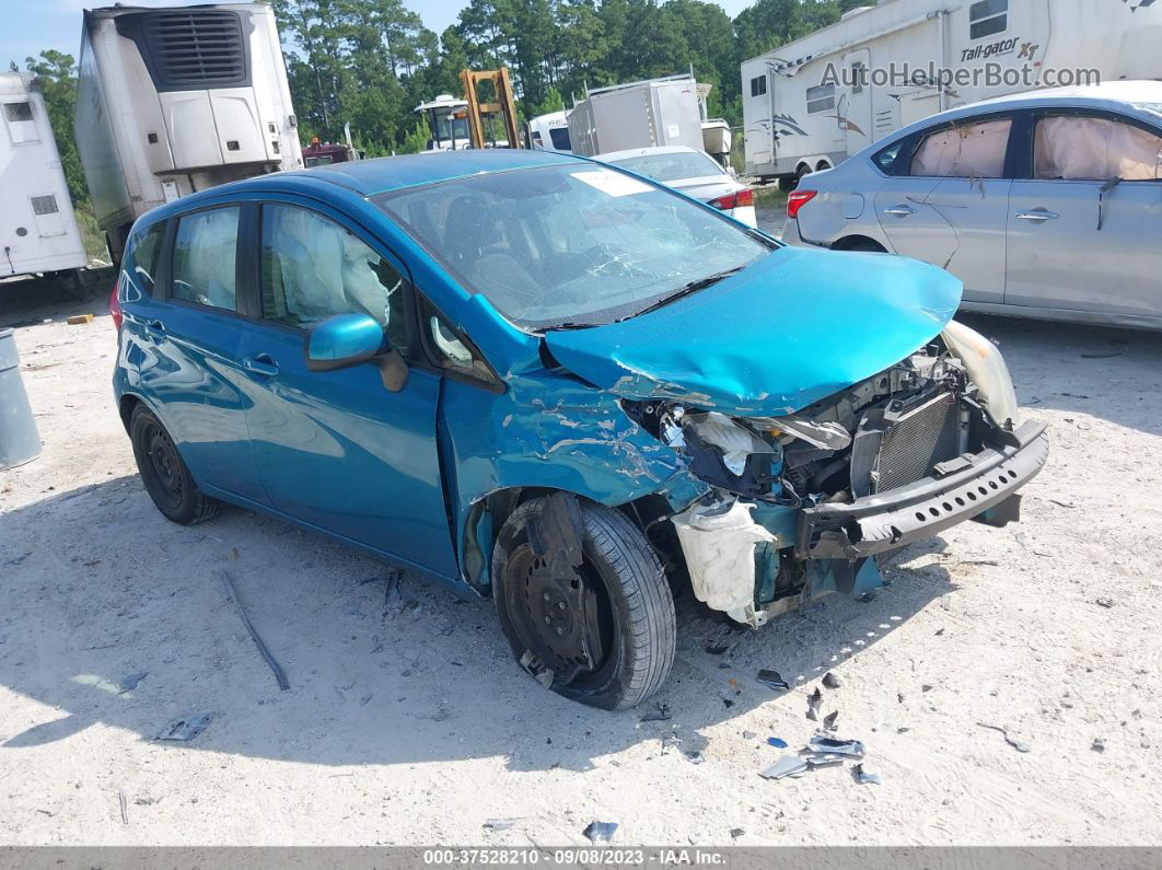 2014 Nissan Versa Note S Blue vin: 3N1CE2CPXEL386751