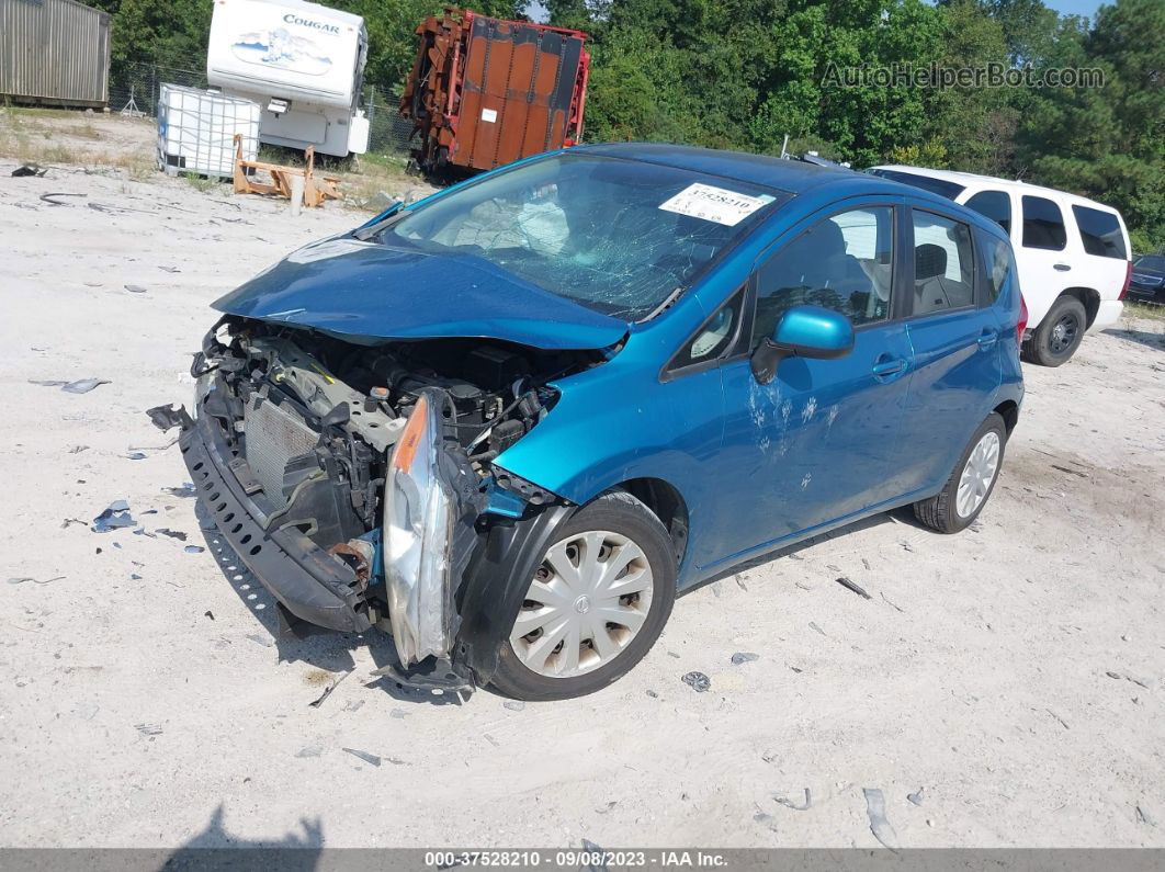 2014 Nissan Versa Note S Blue vin: 3N1CE2CPXEL386751