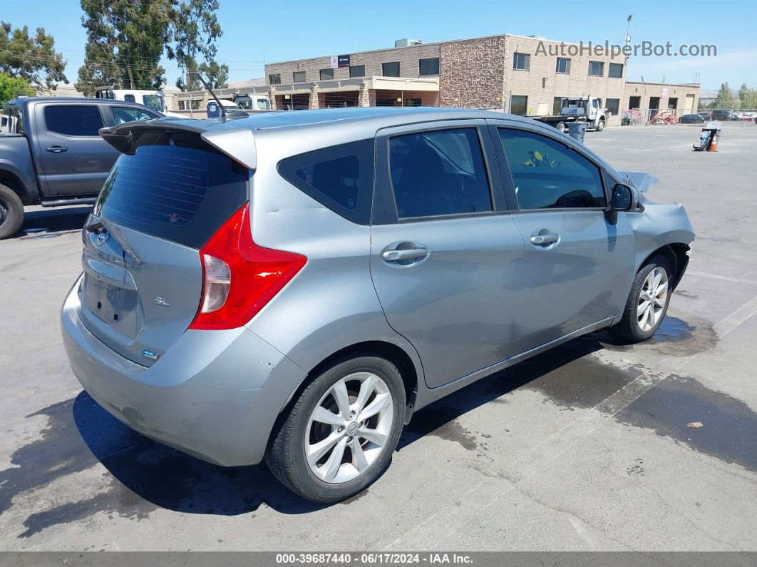 2014 Nissan Versa Note Sv Серебряный vin: 3N1CE2CPXEL388600