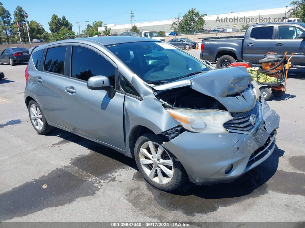 2014 Nissan Versa Note Sv Серебряный vin: 3N1CE2CPXEL388600