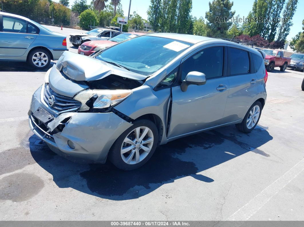 2014 Nissan Versa Note Sv Серебряный vin: 3N1CE2CPXEL388600