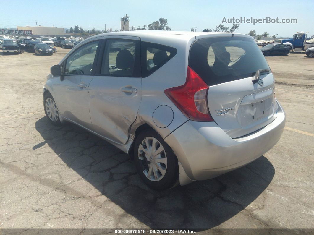 2014 Nissan Versa Note S/s Plus/sv Silver vin: 3N1CE2CPXEL414225