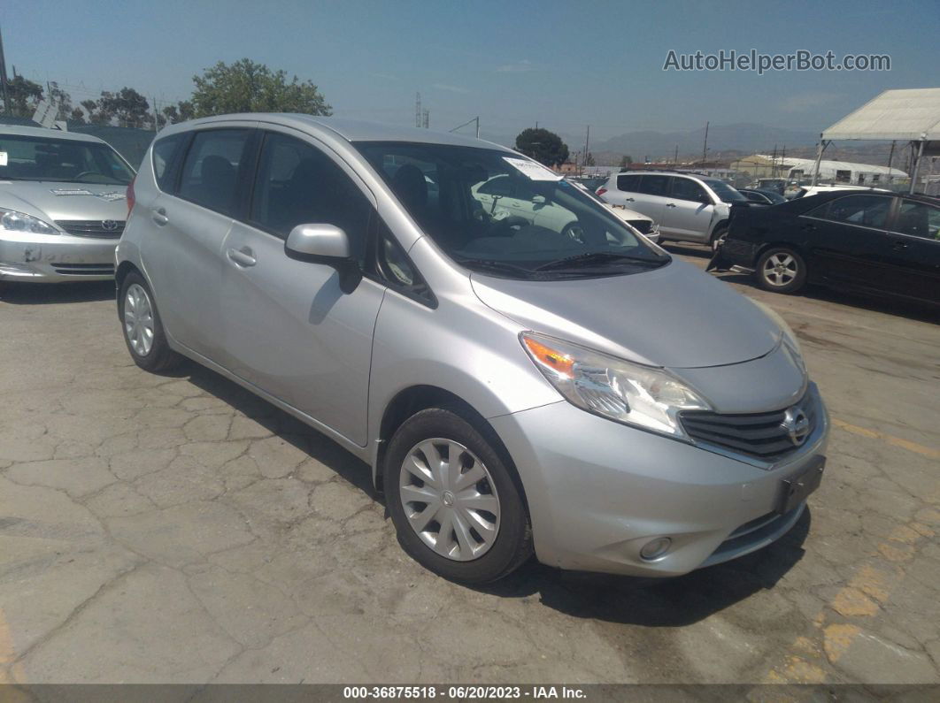 2014 Nissan Versa Note S/s Plus/sv Silver vin: 3N1CE2CPXEL414225