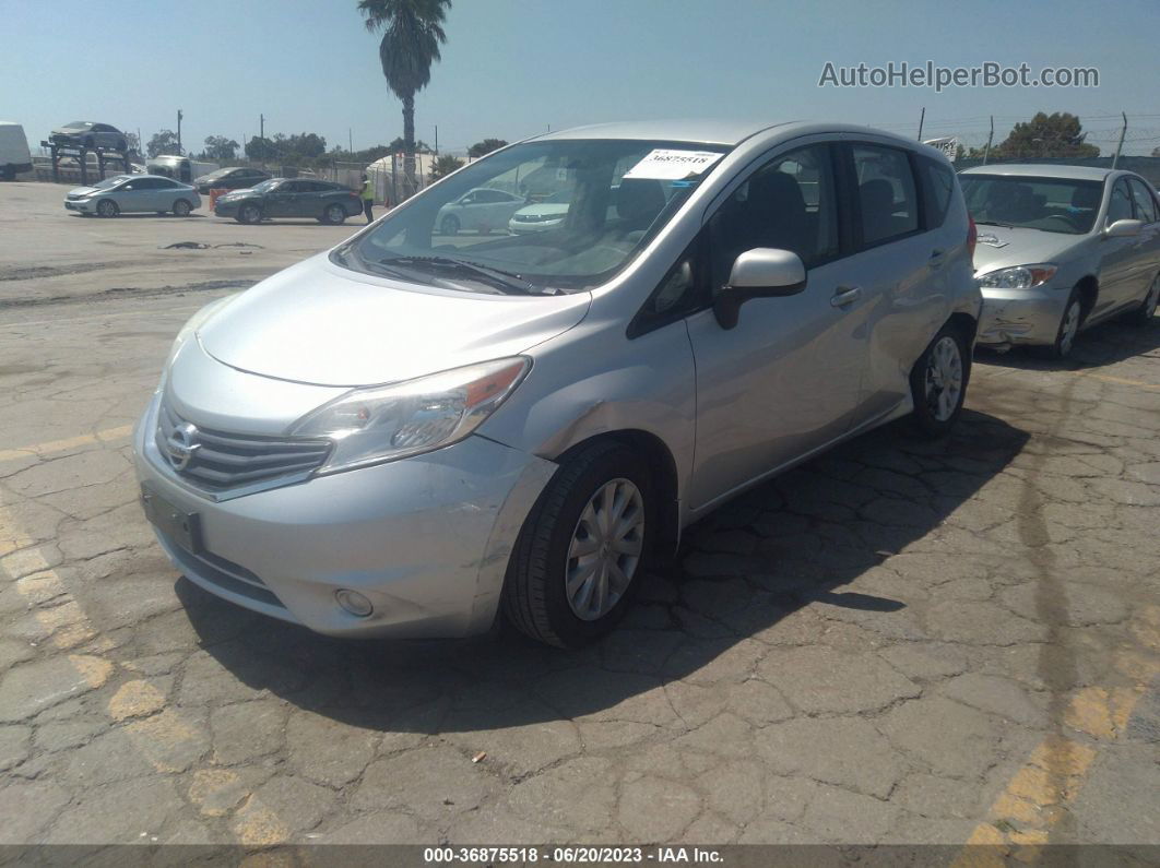 2014 Nissan Versa Note S/s Plus/sv Silver vin: 3N1CE2CPXEL414225
