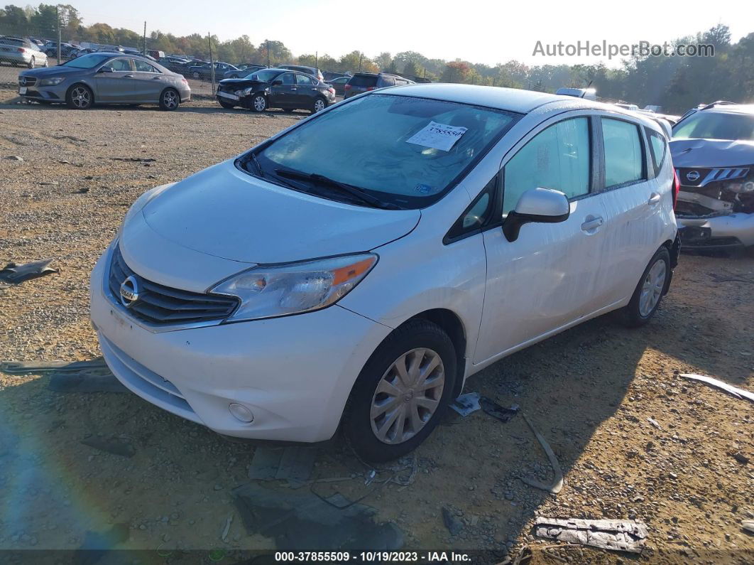 2014 Nissan Versa Note Sv White vin: 3N1CE2CPXEL424513