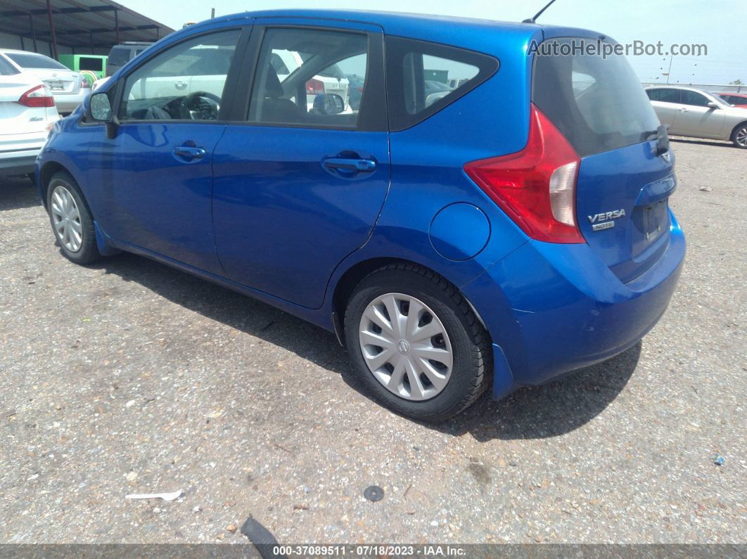 2014 Nissan Versa Note S Plus Blue vin: 3N1CE2CPXEL428433