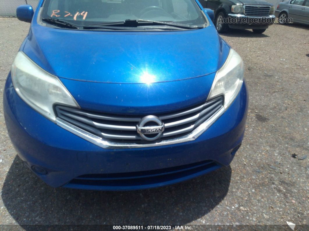 2014 Nissan Versa Note S Plus Blue vin: 3N1CE2CPXEL428433