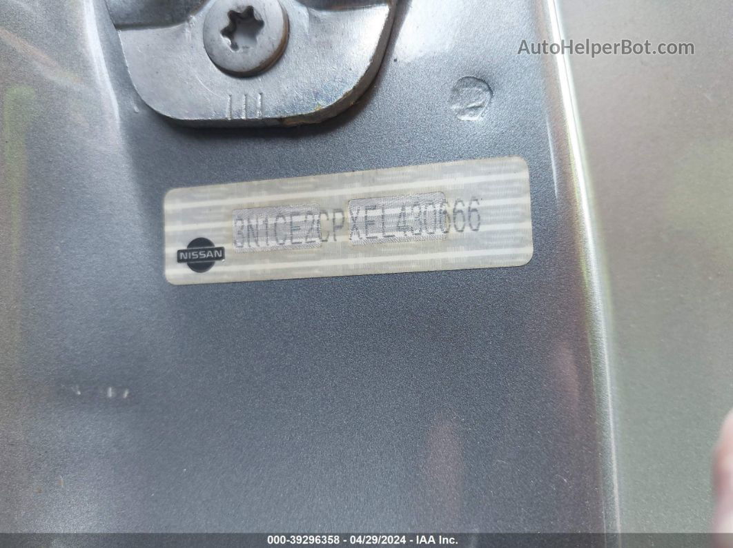 2014 Nissan Versa Note Sv Серебряный vin: 3N1CE2CPXEL430666