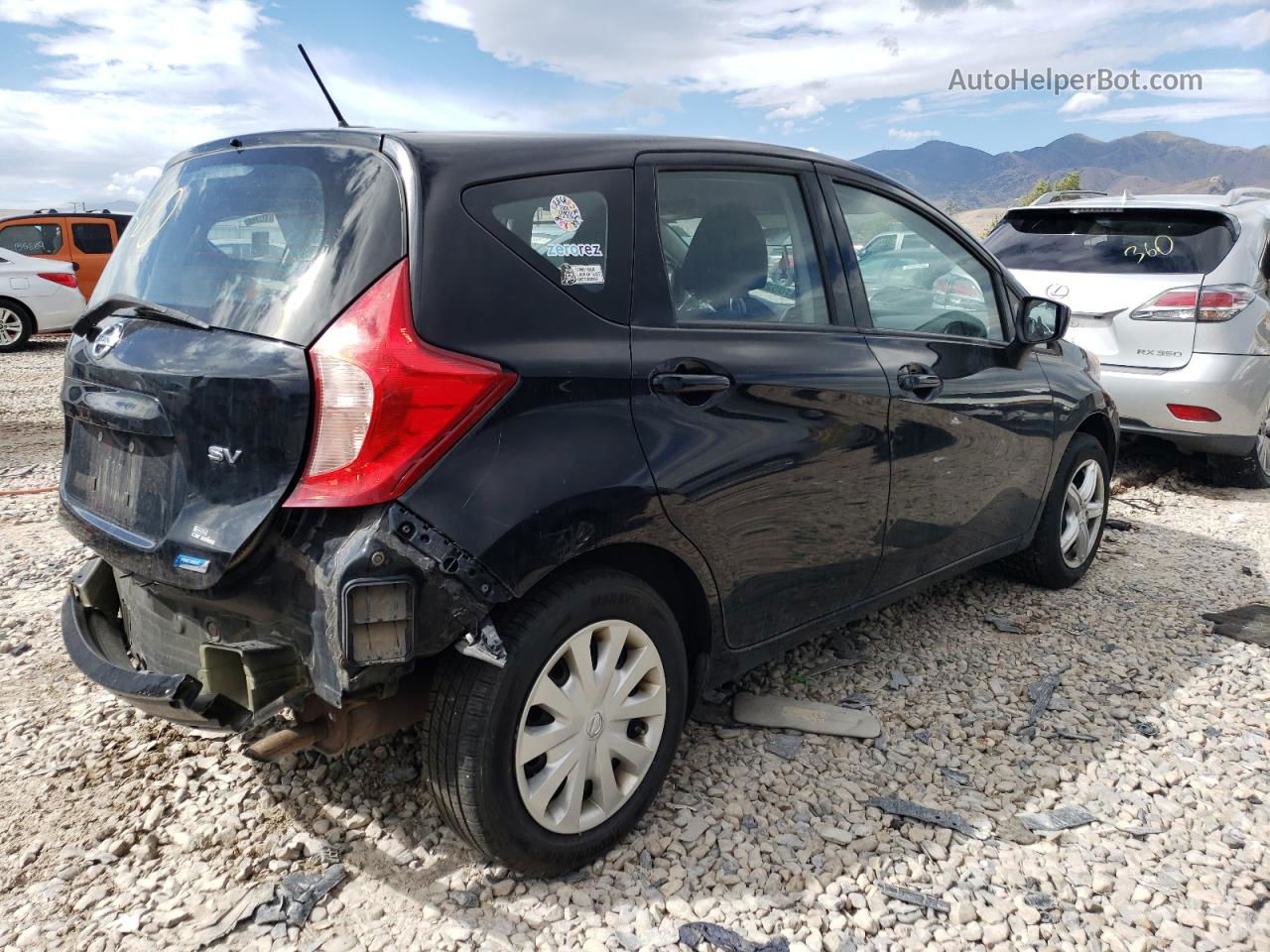 2016 Nissan Versa Note S Black vin: 3N1CE2CPXGL353266