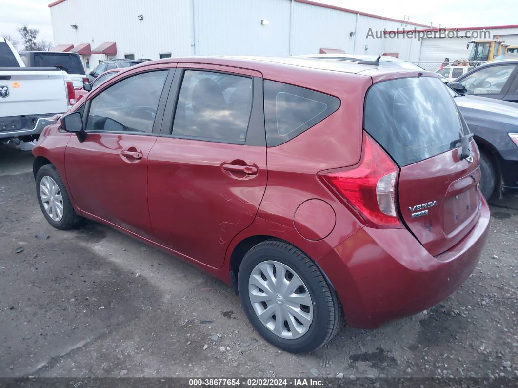 2016 Nissan Versa Note S (sr)/s Plus/sl/sr/sv Red vin: 3N1CE2CPXGL356376