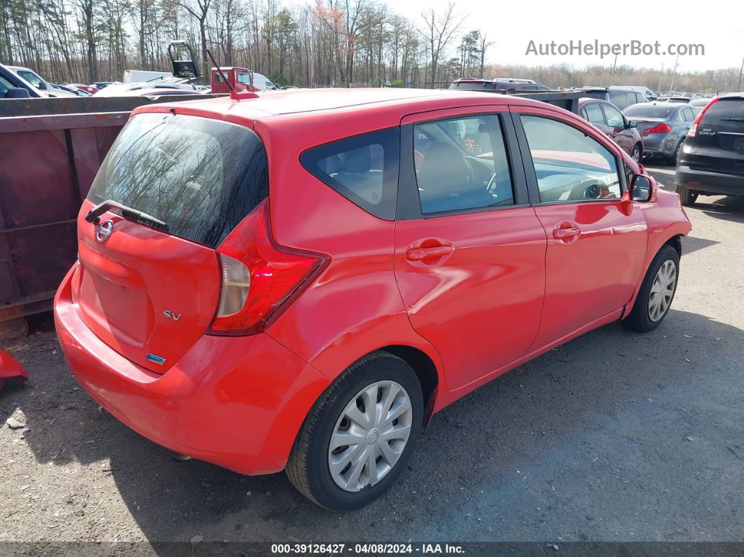 2016 Nissan Versa Note S (sr)/s Plus/sl/sr/sv Red vin: 3N1CE2CPXGL367930