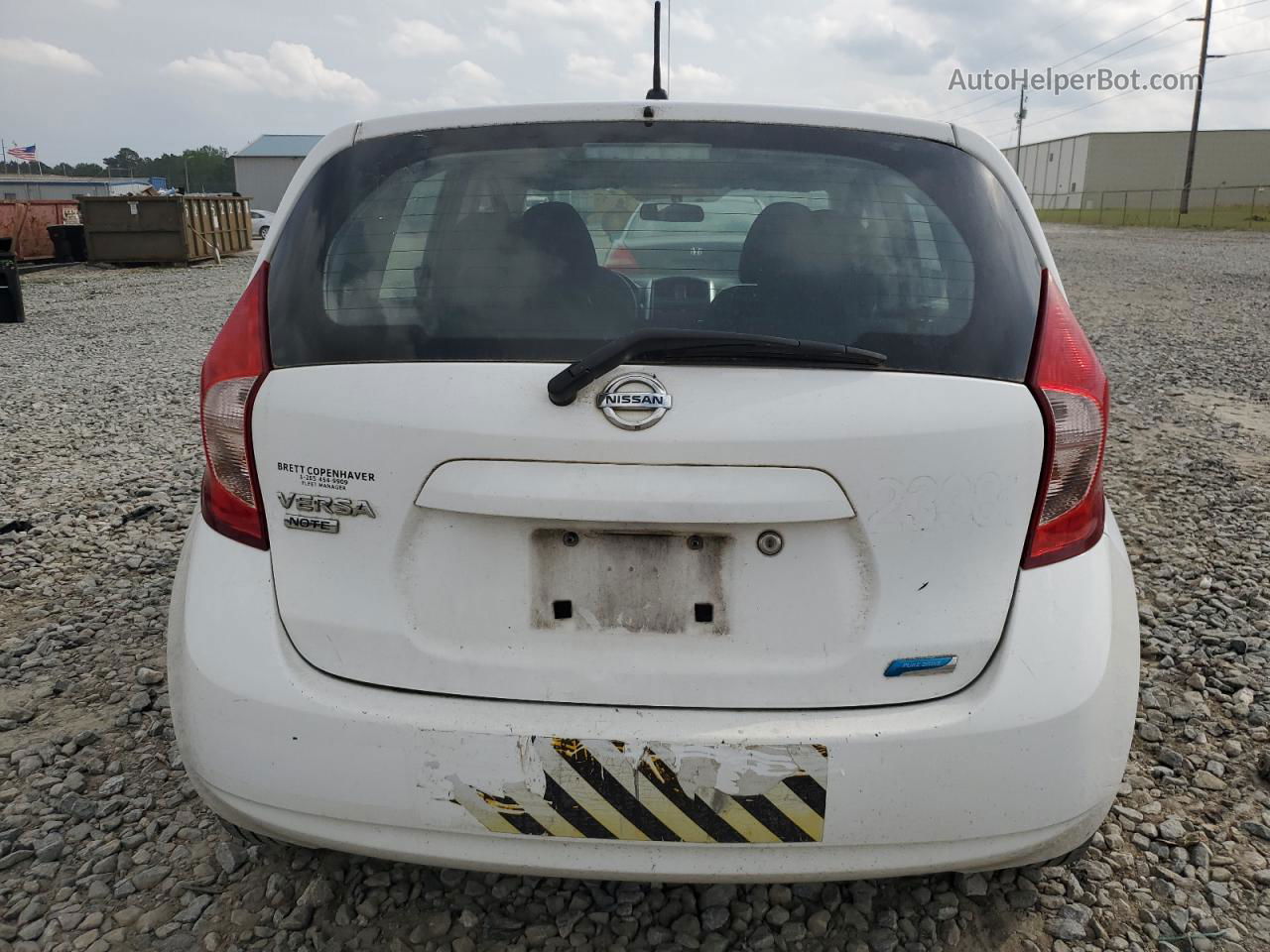 2016 Nissan Versa Note S White vin: 3N1CE2CPXGL375462