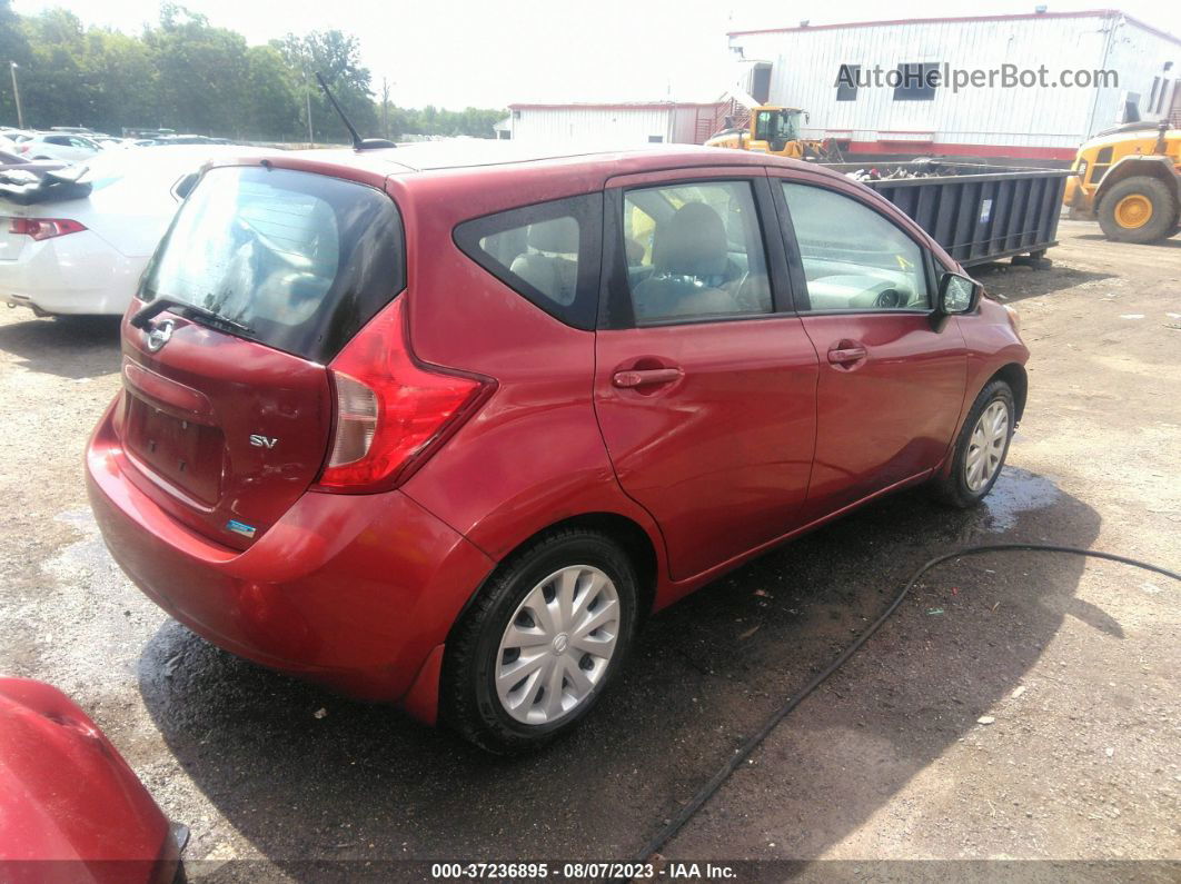 2016 Nissan Versa Note Sv Red vin: 3N1CE2CPXGL393914