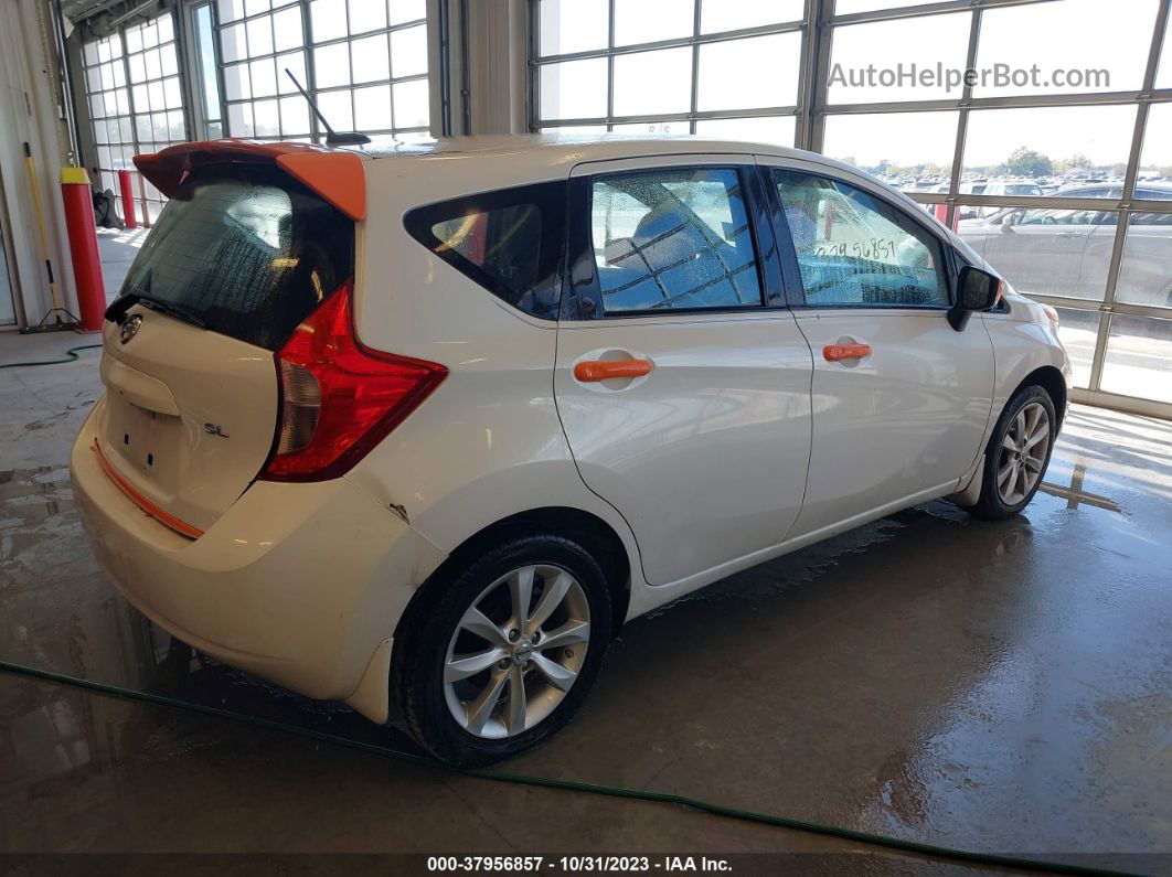 2016 Nissan Versa Note Sl White vin: 3N1CE2CPXGL407634