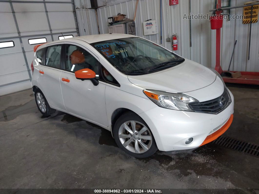 2016 Nissan Versa Note Sl White vin: 3N1CE2CPXGL407634