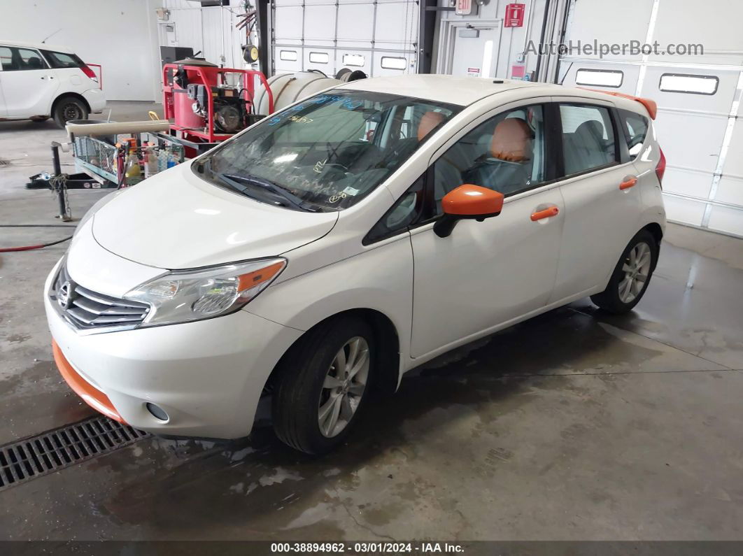 2016 Nissan Versa Note Sl White vin: 3N1CE2CPXGL407634