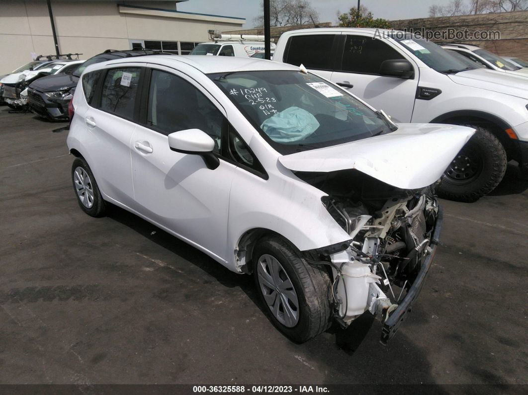 2019 Nissan Versa Note Sv White vin: 3N1CE2CPXKL355494