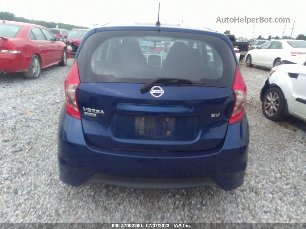 2019 Nissan Versa Note Sv Blue vin: 3N1CE2CPXKL357097