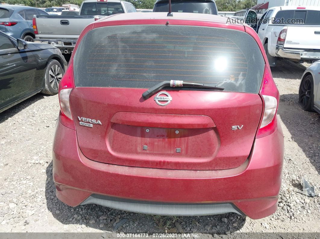 2019 Nissan Versa Note Sv Red vin: 3N1CE2CPXKL361702