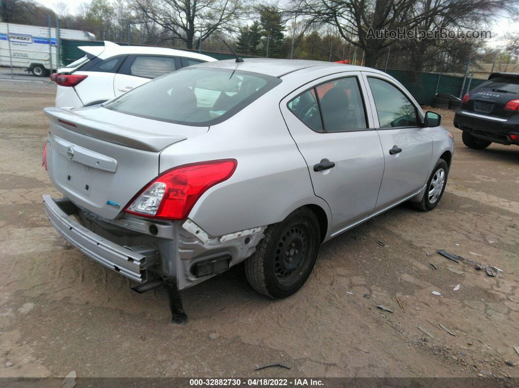 2016 Nissan Versa   Серебряный vin: 3N1CN7AP0GL835910