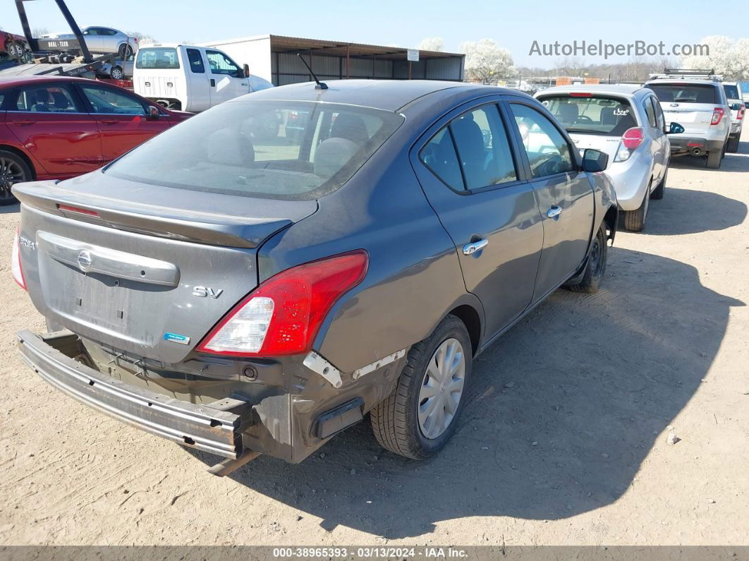 2016 Nissan Versa 1.6 Sv Серый vin: 3N1CN7AP0GL854280