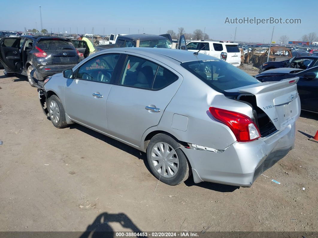 2016 Nissan Versa 1.6 Sv Silver vin: 3N1CN7AP0GL914445