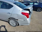 2016 Nissan Versa 1.6 Sv Silver vin: 3N1CN7AP0GL914445