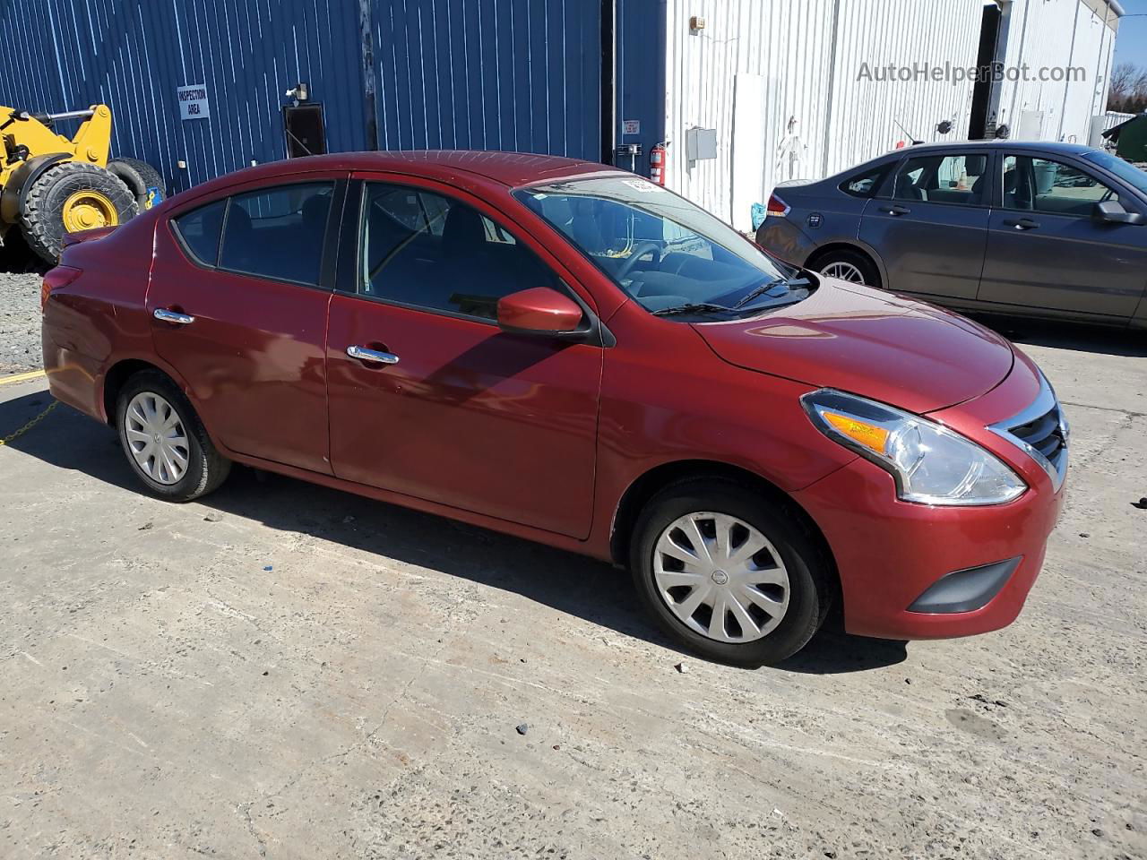 2018 Nissan Versa S Red vin: 3N1CN7AP0JK398715