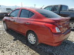 2018 Nissan Versa S Burgundy vin: 3N1CN7AP0JL801313