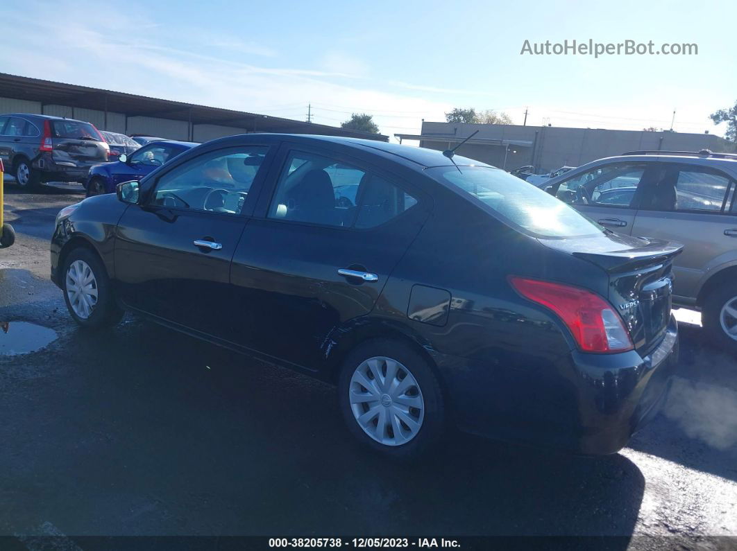 2018 Nissan Versa 1.6 Sv Black vin: 3N1CN7AP0JL810514