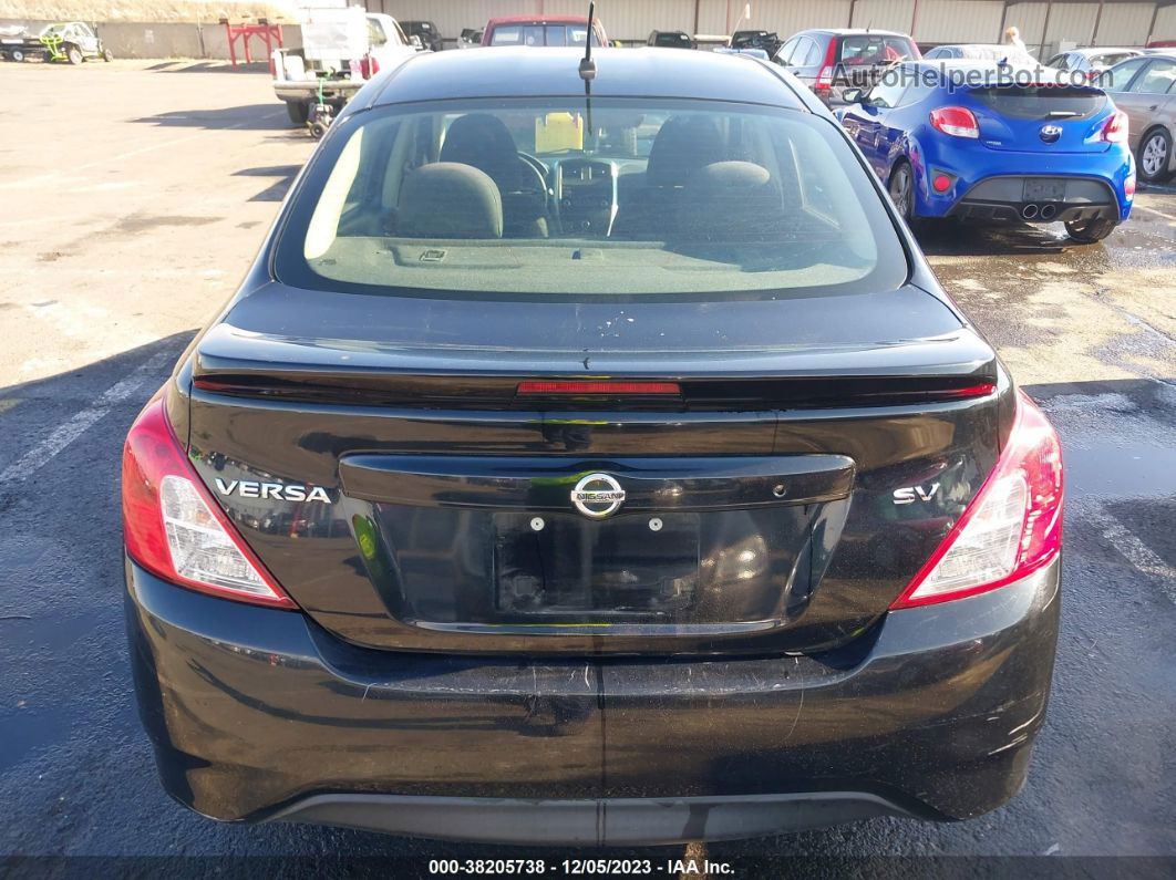 2018 Nissan Versa 1.6 Sv Black vin: 3N1CN7AP0JL810514