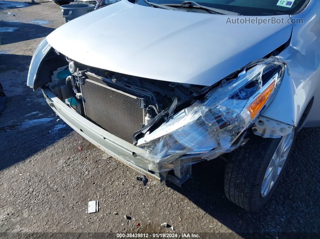 2018 Nissan Versa 1.6 Sv Silver vin: 3N1CN7AP0JL810870