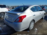 2018 Nissan Versa 1.6 Sv Silver vin: 3N1CN7AP0JL810870