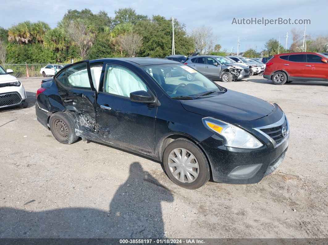 2018 Nissan Versa 1.6 Sv Black vin: 3N1CN7AP0JL826194