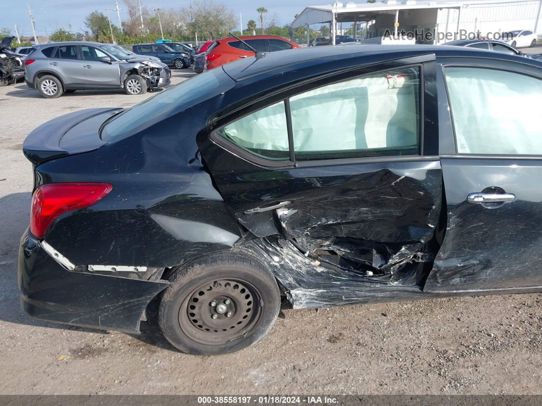 2018 Nissan Versa 1.6 Sv Black vin: 3N1CN7AP0JL826194