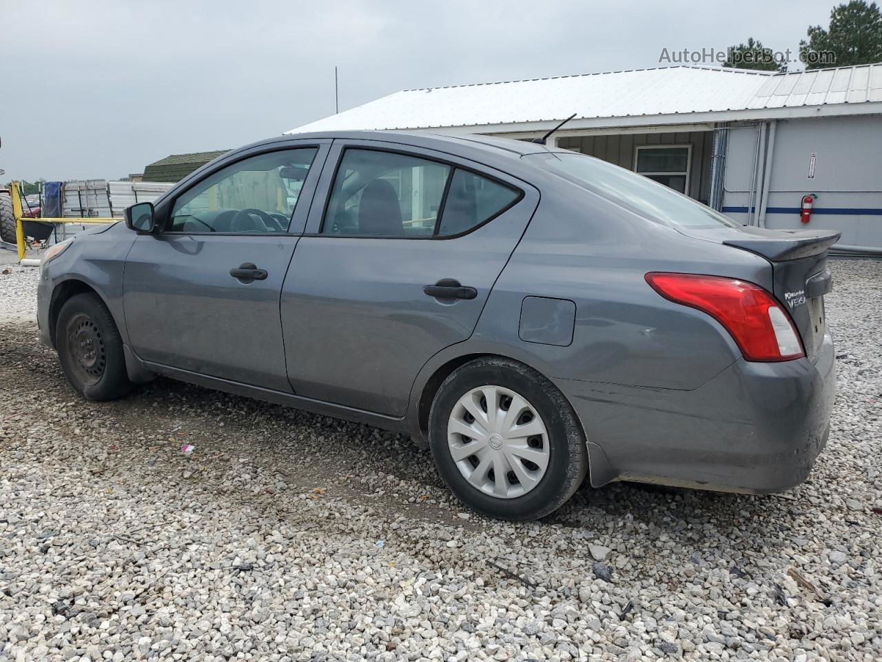 2016 Nissan Versa S Gray vin: 3N1CN7AP1GL886655