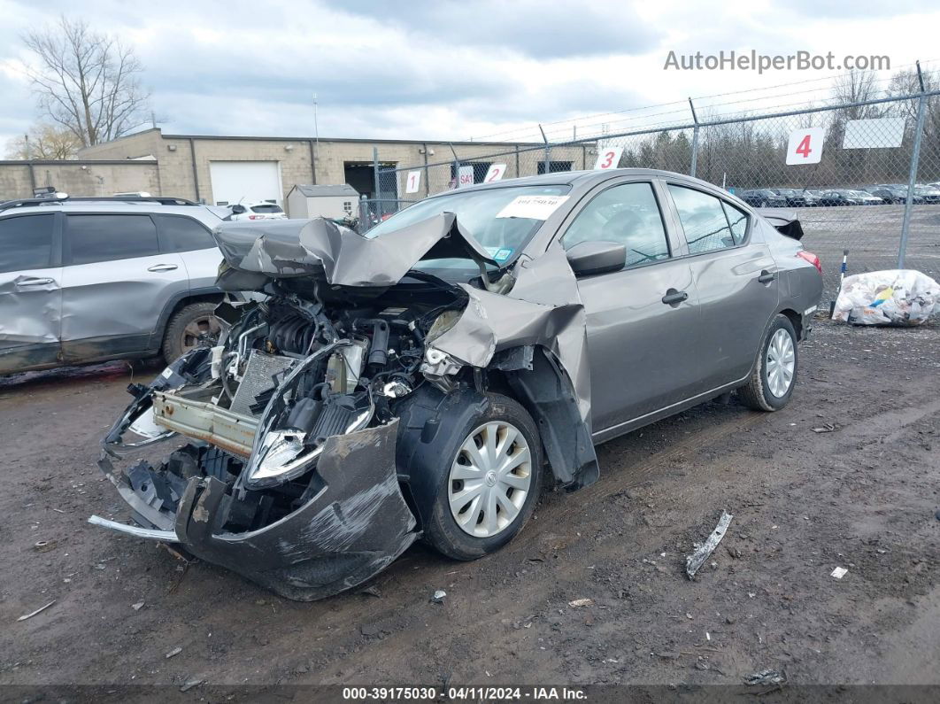 2016 Nissan Versa 1.6 S+ Brown vin: 3N1CN7AP1GL898546