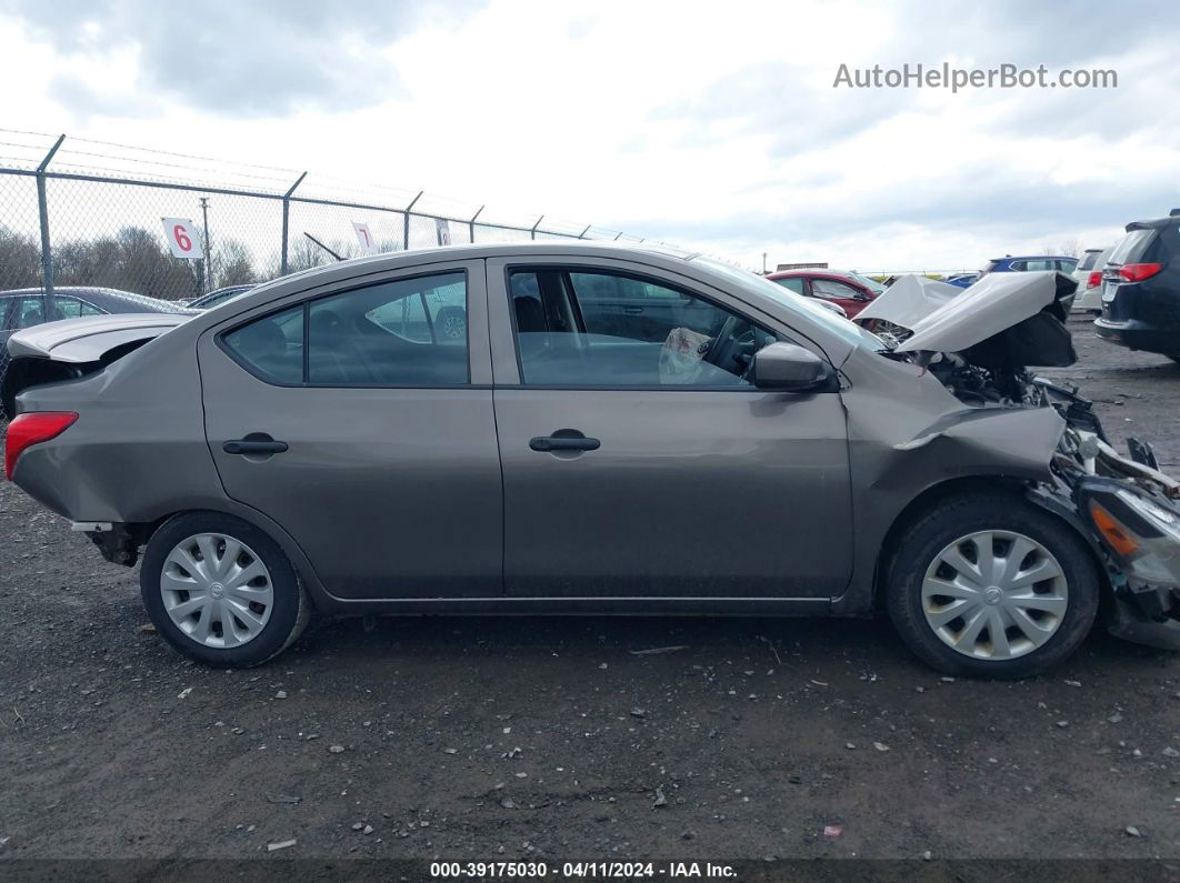 2016 Nissan Versa 1.6 S+ Brown vin: 3N1CN7AP1GL898546