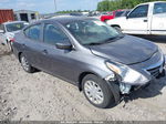 2018 Nissan Versa 1.6 S+ Gray vin: 3N1CN7AP1JL825071