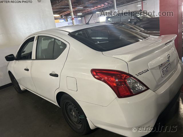 2018 Nissan Versa S/s Plus/sv/sl White vin: 3N1CN7AP1JL831176