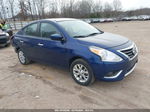 2018 Nissan Versa 1.6 Sv Blue vin: 3N1CN7AP1JL838645